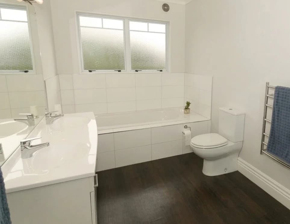 Bathroom before renovation — outdated fixtures, Redmond WA