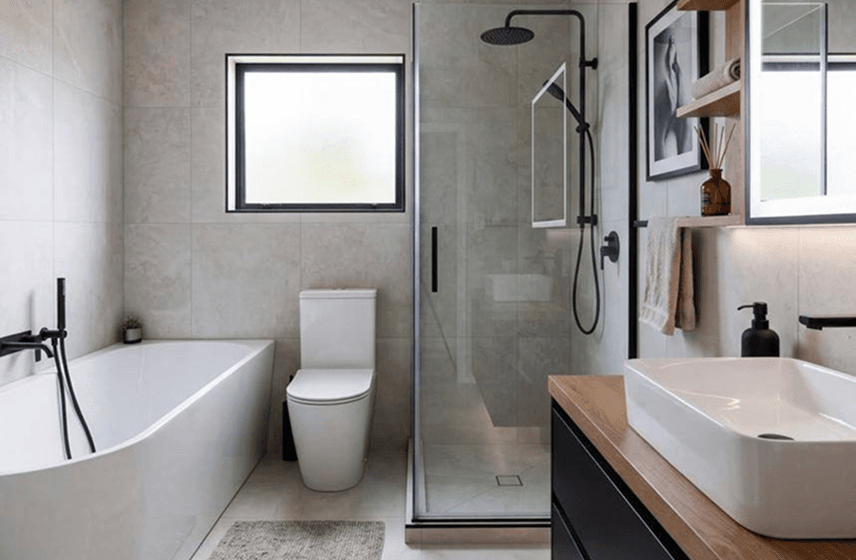 modern bathroom renovation