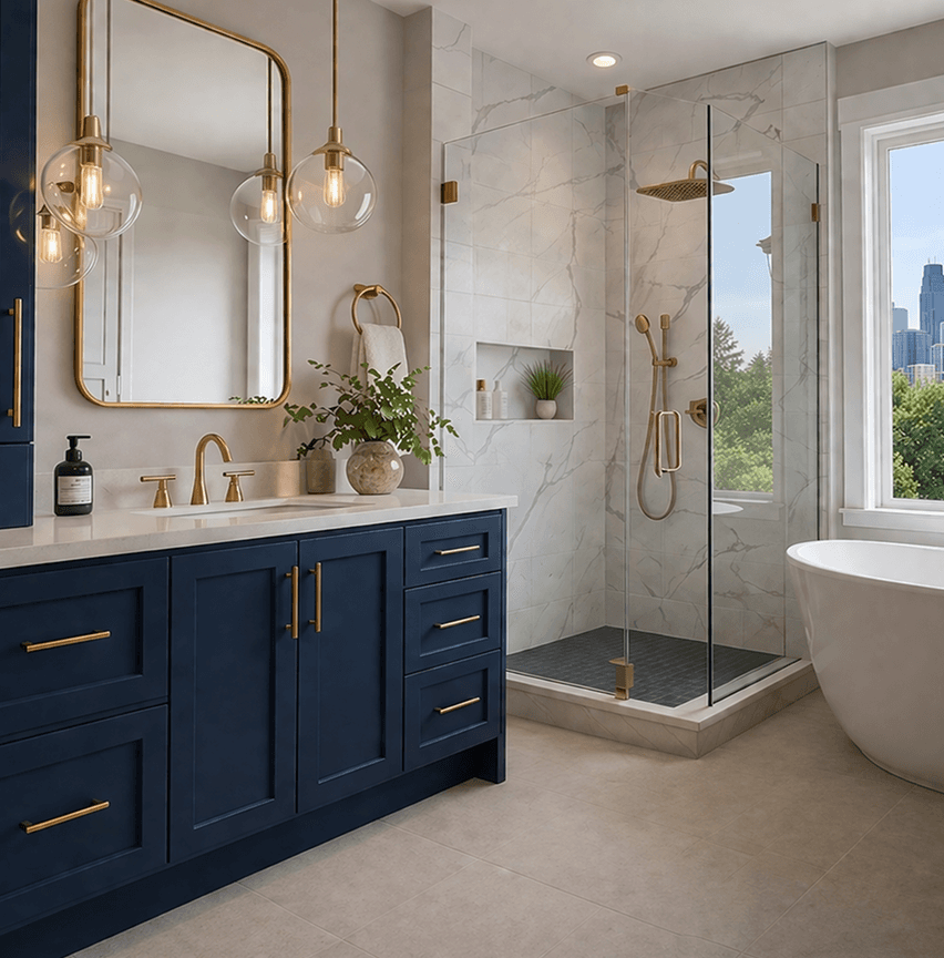 See your bathroom remodel before we build it