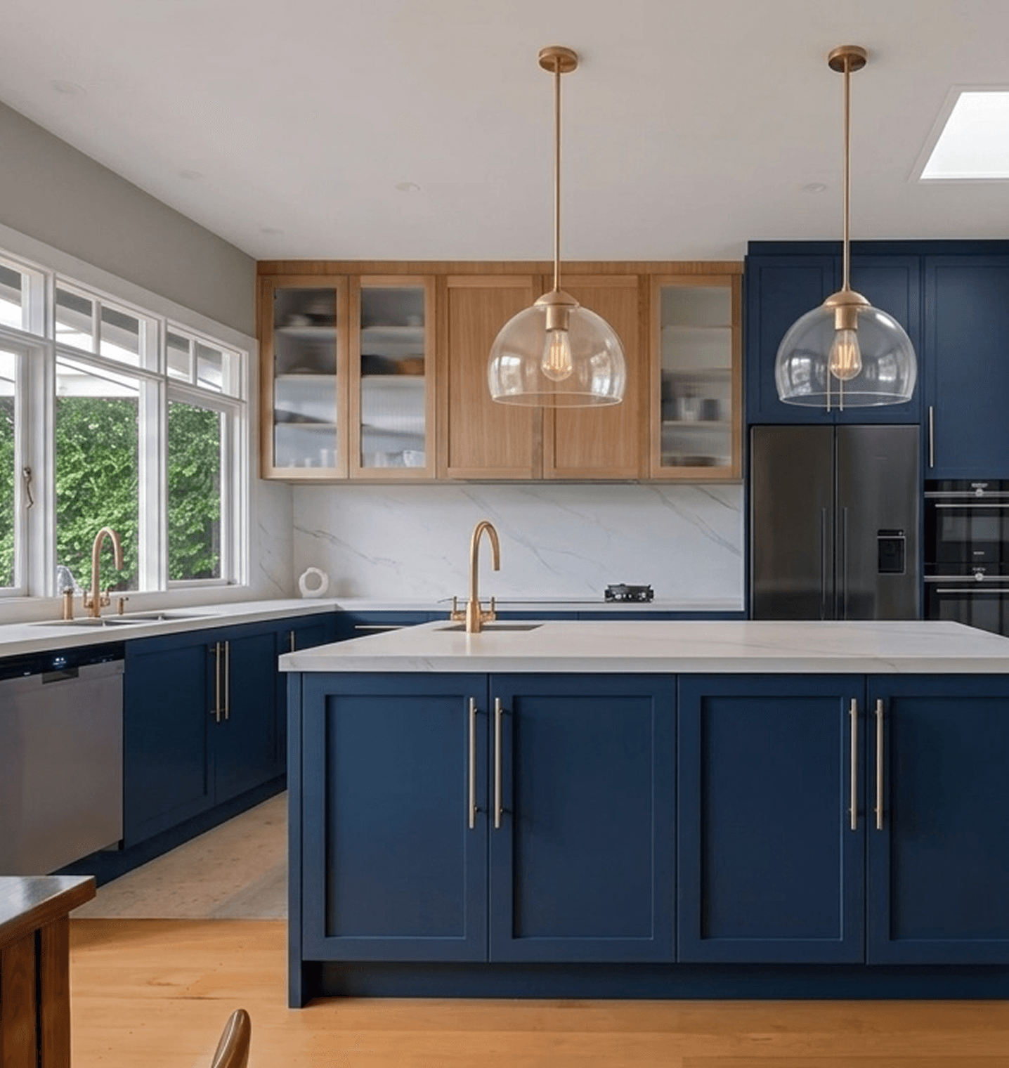 Modern remodeled kitchen in Seattle by Evercrest