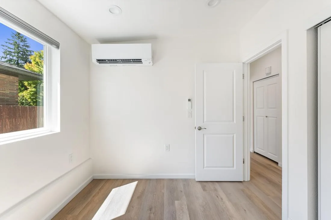Second bedroom or home office in the Seattle ADU addition, View Ridge