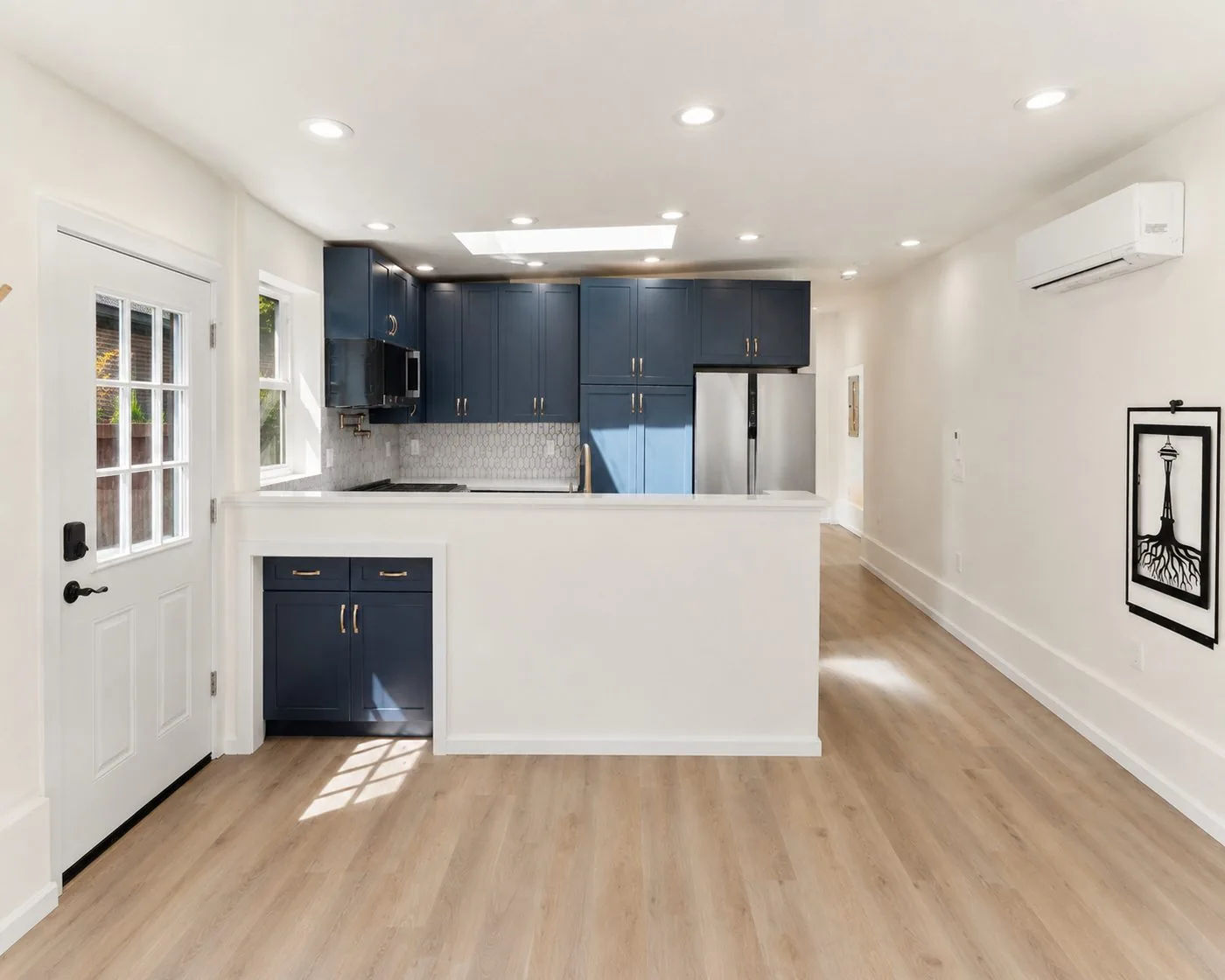 Finished kitchen